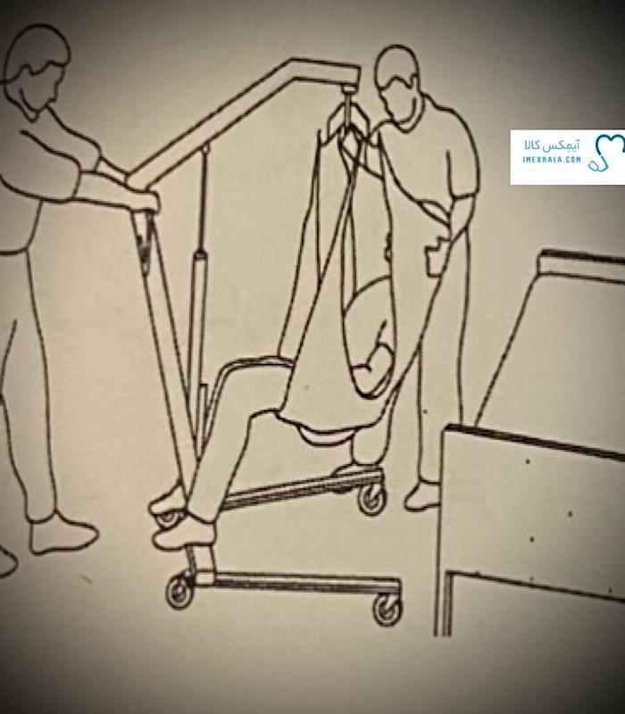 بالابر برقی بیمار