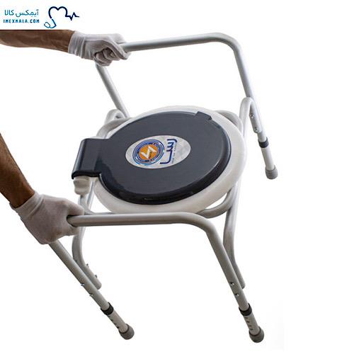  توالت سبک و دارای قابلیت تنظیم ارتفاع با کیفیت و مناسب استفاده سالمندان و بیمارانی که جراحی انجام می دهند