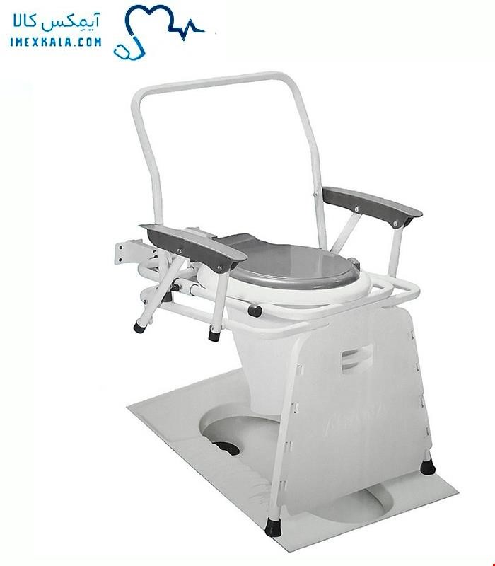 توالت فرنگی دیواری مبله آسانا