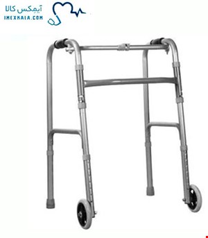 واکر چرخدار تاشو تنظیم ارتفاع