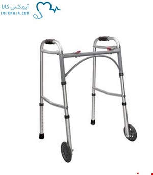 واکر آلومينیوم تاشو چرخ دار ایپکا ( قابل تنظیم ارتفاع)