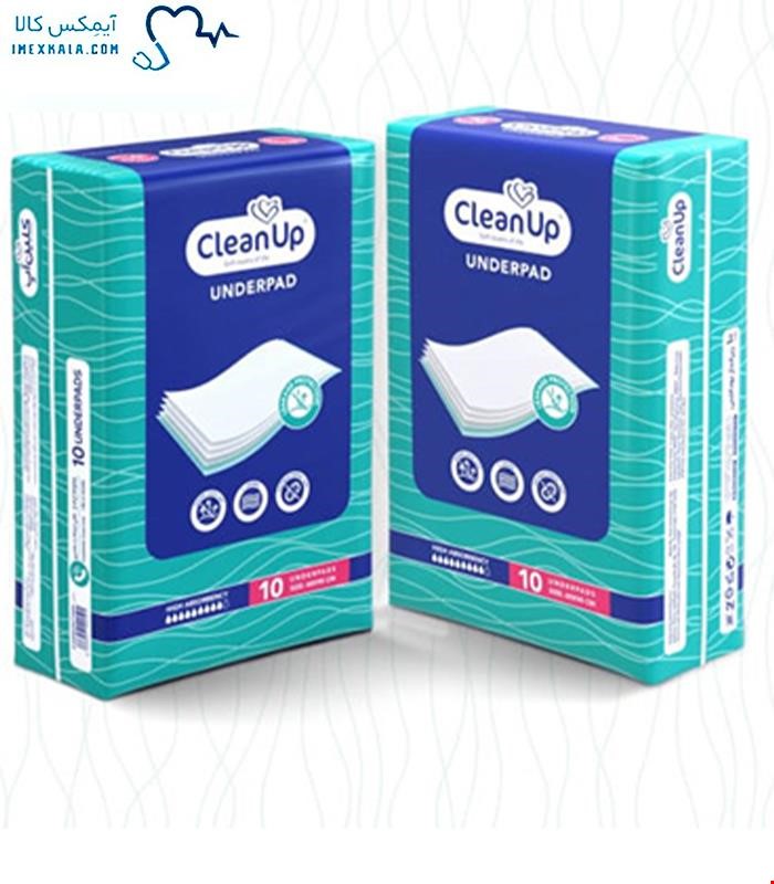 زیر انداز زیر بیمار ده تایی کلین آپ